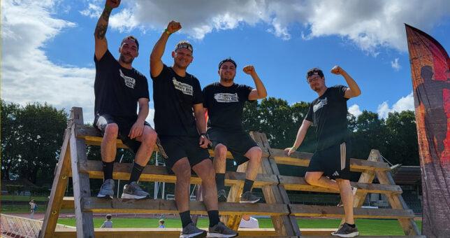 Piepenbrocker meistern Parcours beim Obstacle City Run in Göttingen