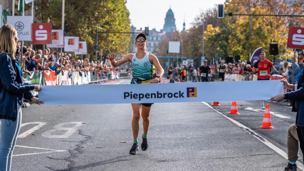 Sportlich engagiert beim Dresden-Marathon