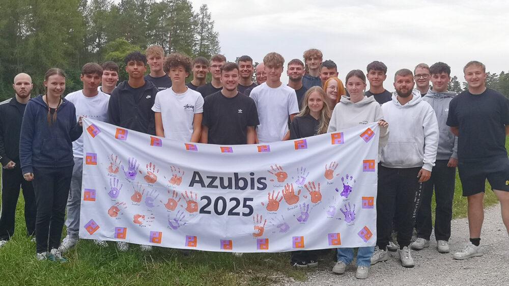 Teilnehmer der Azubi-Kennenlernwoche 2025 von LoeschPack.