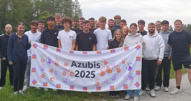 Teilnehmer der Azubi-Kennenlernwoche 2025 von LoeschPack.