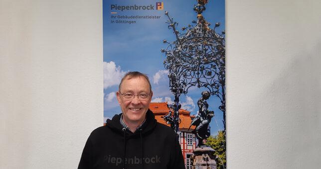 Hans-Otto Büttner, Niederlassungsleiter Göttingen bei Piepenbrock, lebt Regionalität.