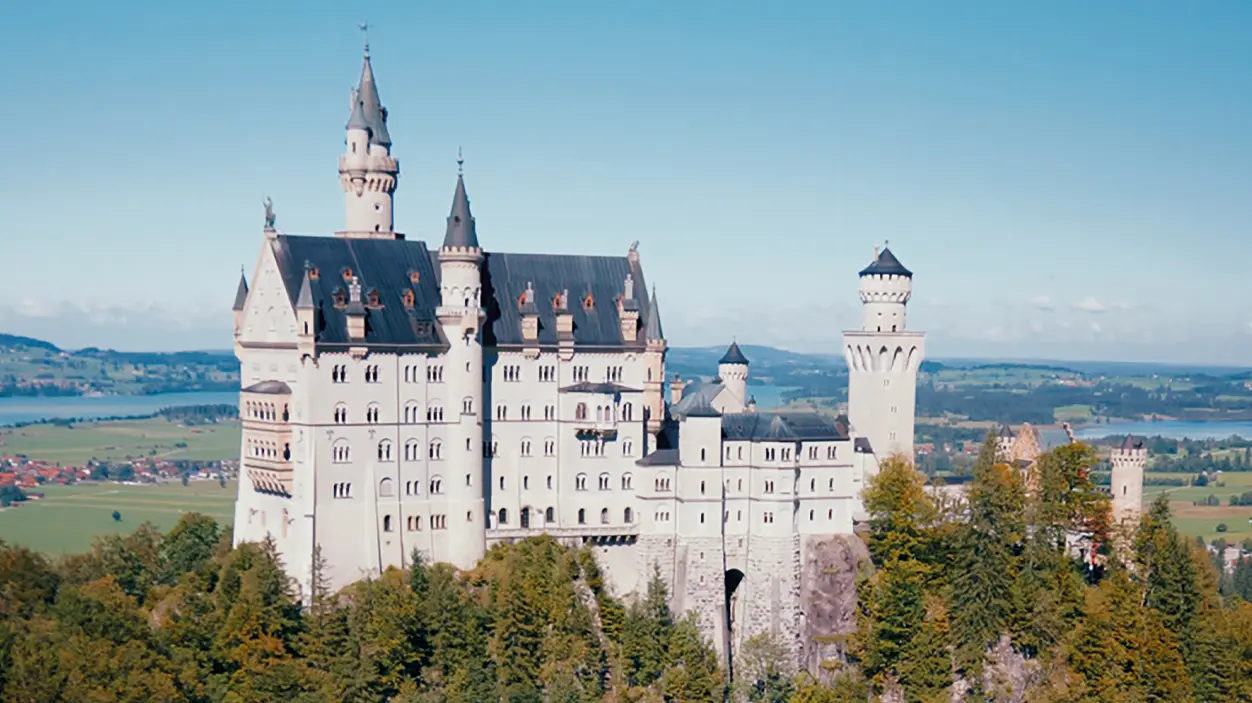 Gaubensanierung am Schloss Neuschwanstein: spektakulärer Einsatz mit Weitblick