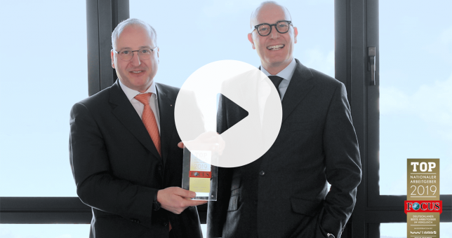 Olaf und Arnulf Piepenbrock mit Auszeichnung zum Top nationalen Arbeitgeber 2019