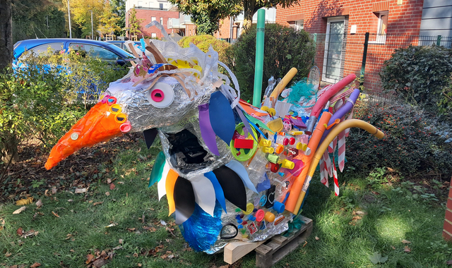 Kunstwerk der Kita Wiesenhaus