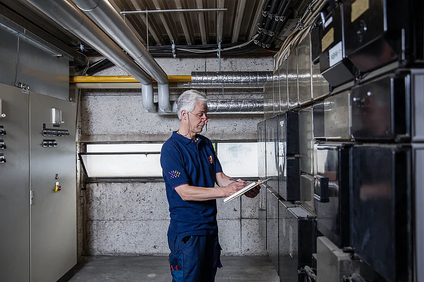 Unser Piepenbrock Facility Management Facility Management im Heizungskeller