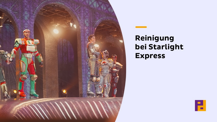 Unterhaltsreinigung von Piepenbrock bei Starlight Express