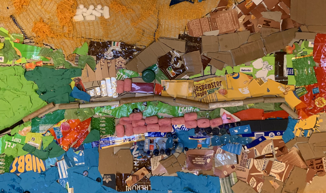 Kunstwerk der Violenbachschule Klasse 4c