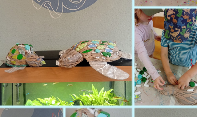 Kunstwerk der Kita Tao Henglarn