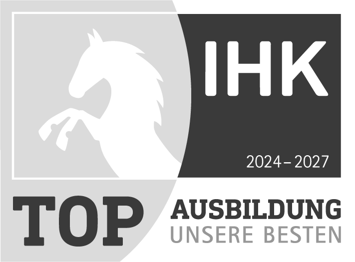 Siegel IHK Top-Ausbildungsbetrieb 2024-2027